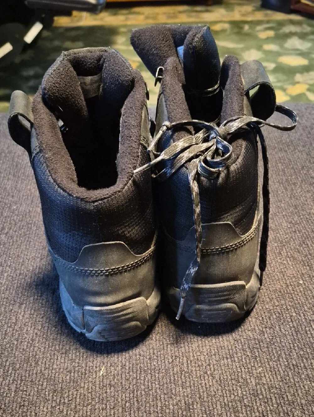Merrell Men's Black Leather Hiking Boots